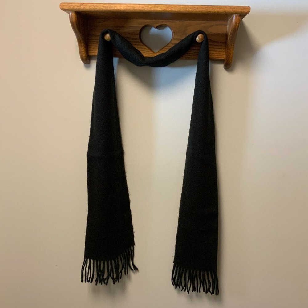 Paul Harris - Black Fleece Scarf - Picture 1 of 4